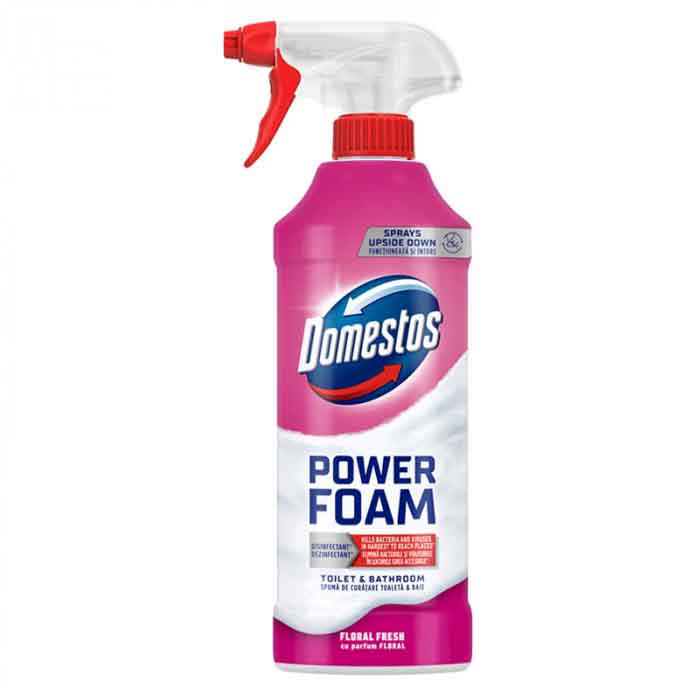 Slika Domestos POWER FOAM pena za čišćenje kupatila - FLORAL FRESH 435 ml